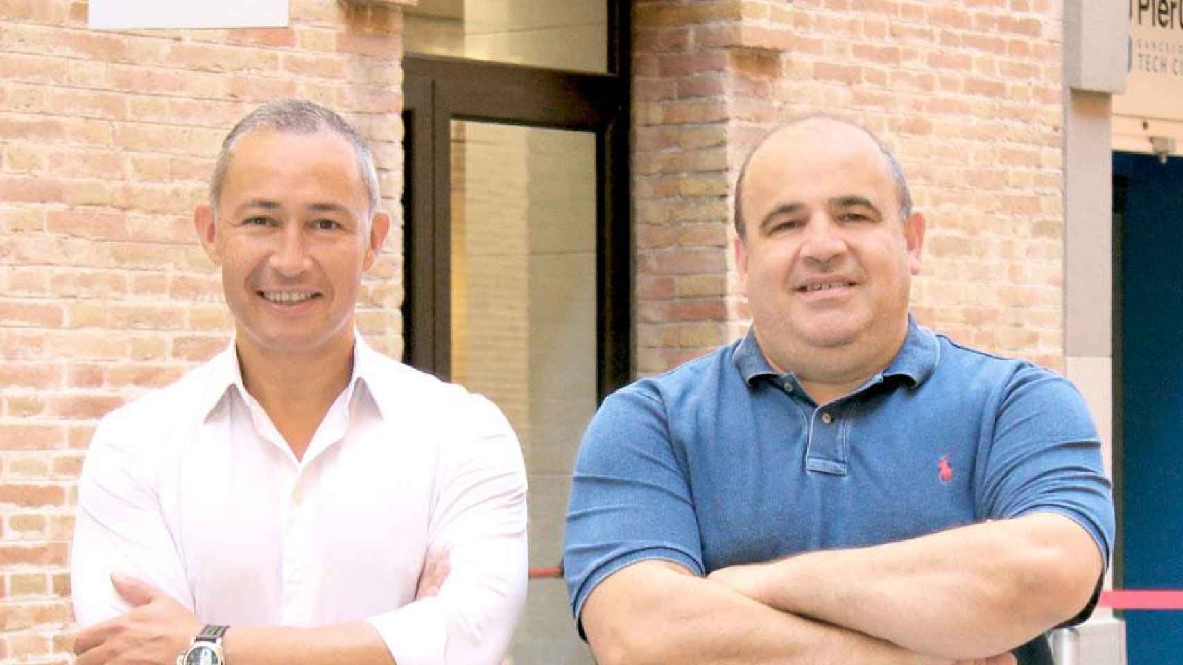 Jaime Jiménez, CEO de Typs, junto al 'business angel' Carlos Blanco / CG