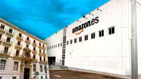 Sede de Amazon en España y el Ministerio de Hacienda de Madrid / CG
