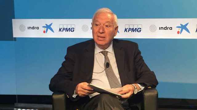 José Manuel García-Margallo, ministro de Exteriores y Cooperación en funciones, en la XXXII Reunión del Círculo de Economía.