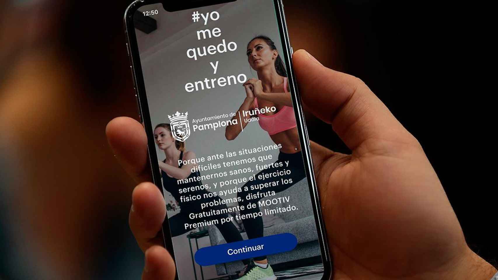 Apps de 'fitness' del Ayuntamiento Pamplona / EUROPA PRESS
