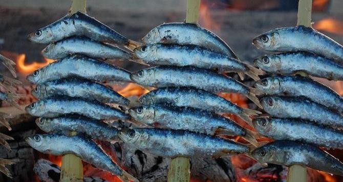 Espetos de sardinas, muy habituales en los chiringuitos de Andalucía / Guillermo Gavilla EN PIXABAY