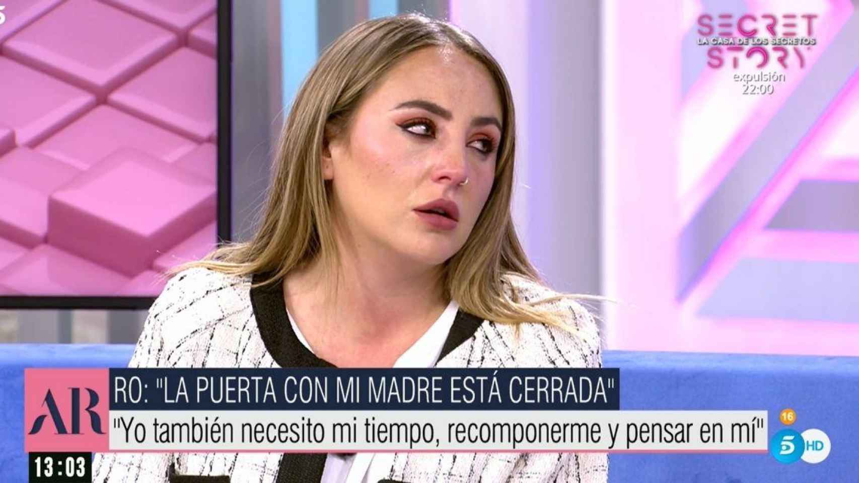 Rocío Flores en 'El Programa de Ana Rosa' / MEDIASET