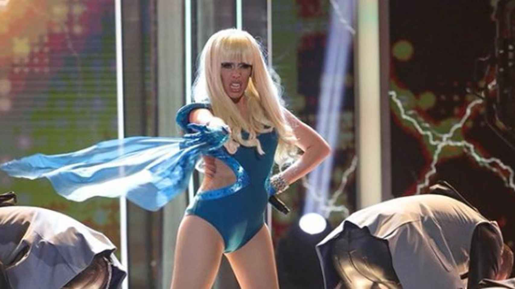 Beatriz Luengo interpreta 'Poker Face' de Lady Gaga en la versión de Estados Unidos de 'Tu cara me suena' / INSTAGRAM