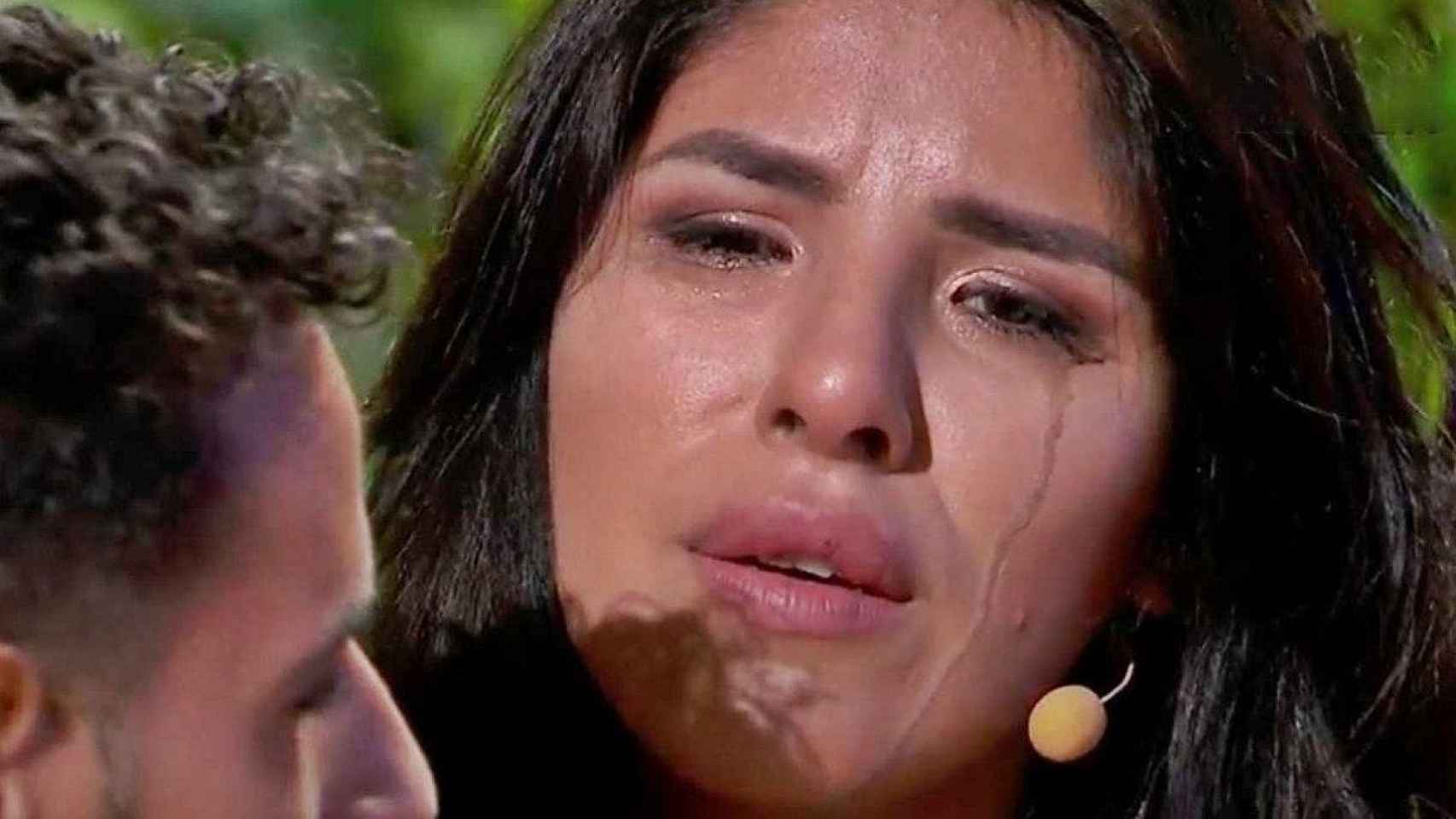 Isa P llora en 'La caja fuerte' / MEDIASET