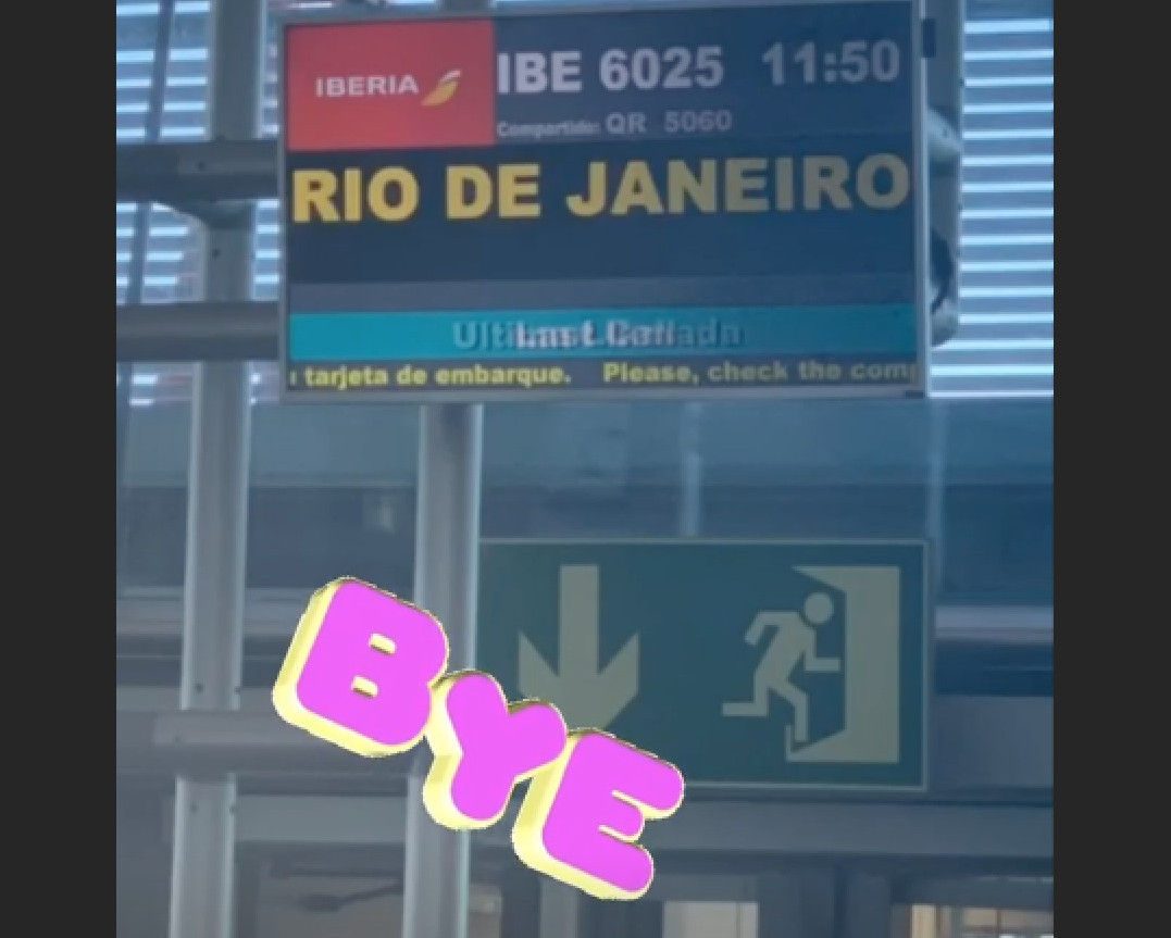 Diego Matamoros anuncia que se va de viaje durante unos días a Rio de Janeiro / INSTAGRAM