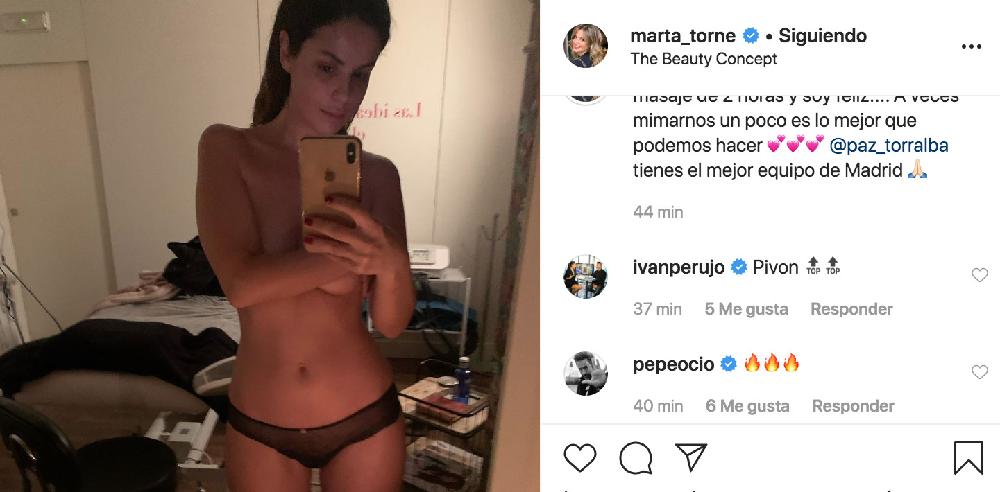 Marta Torné revoluciona las redes sociales con su desnudo más explosivo / INSTAGRAM