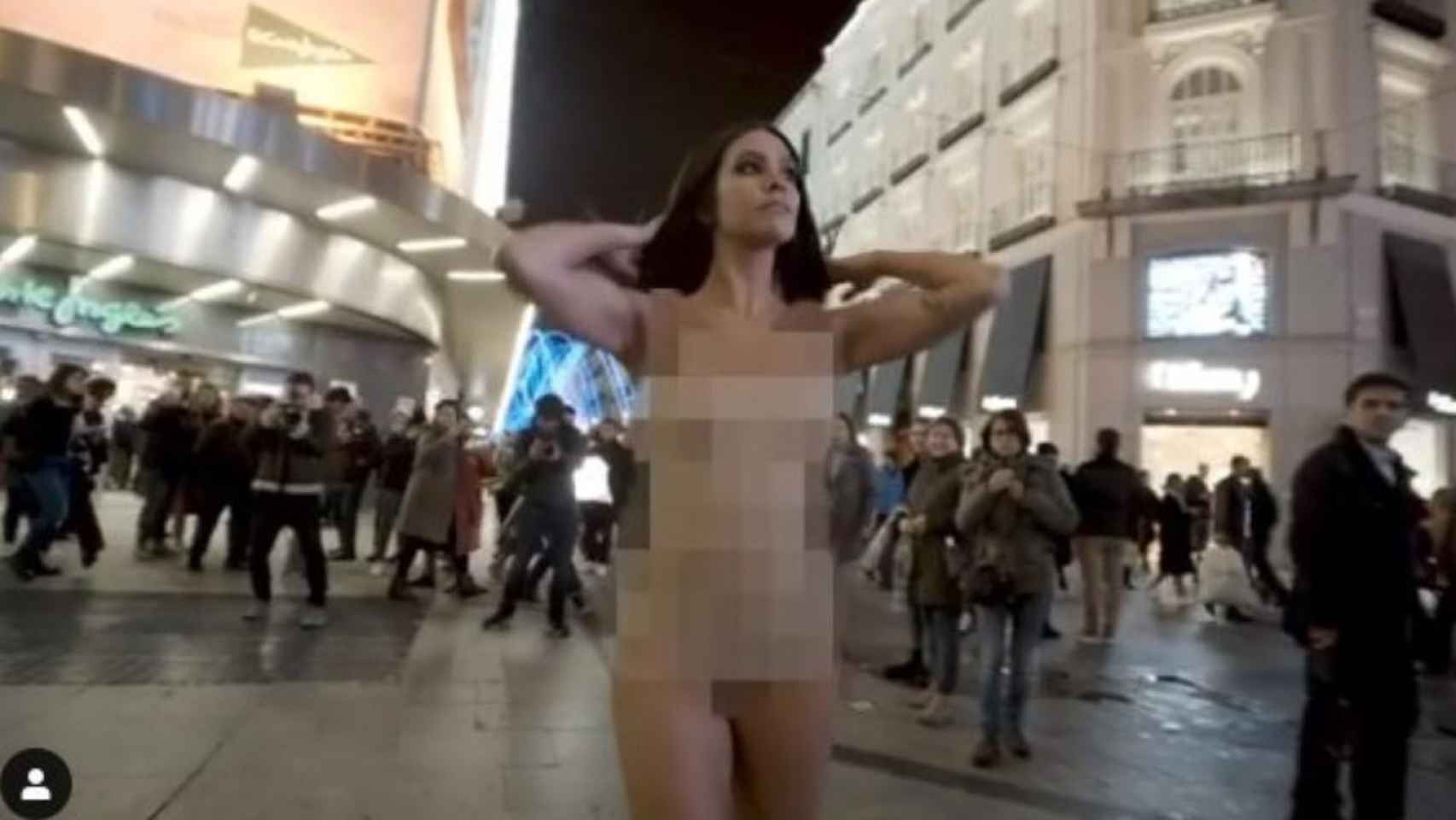 Cristina Pedroche se desnudó por Madrid