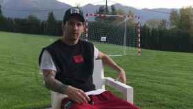 Una foto de Leo Messi, capitán del Barça, en su casa de Bolvir / INSTAGRAM