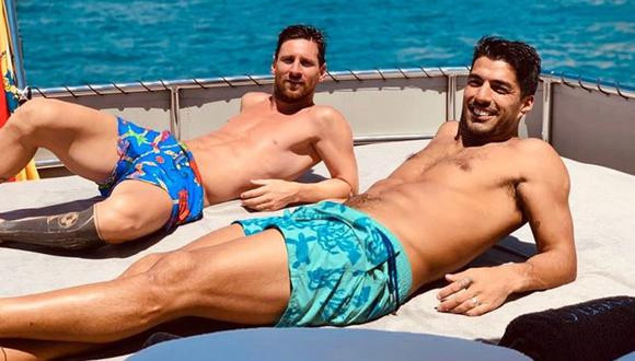 Leo Messi y Luis Suárez de vacaciones en Ibiza con la renovación en el aire