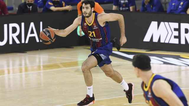 Abrines en el partido del Barça contra Alba Berlín FCB