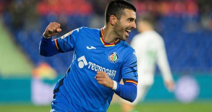 Ángel Rodríguez celebra un gol / EFE