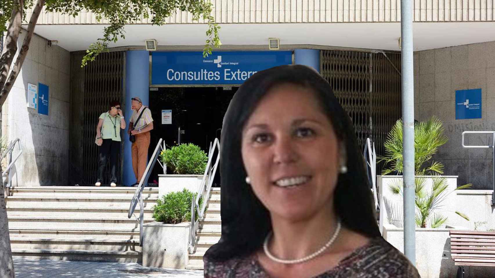 Marta Álvarez Daroca, presidenta del Consorcio Sanitario Integral / FOTOMONTAJE CG