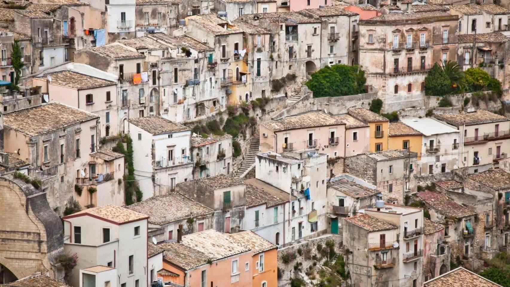 Vista de Ragusa (Sicilia)
