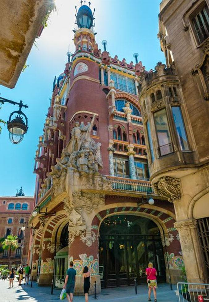 Fachada del Palau de la Música Catalana / MATTEO VECCHI - PALAU DE LA MÚSICA CATALANA