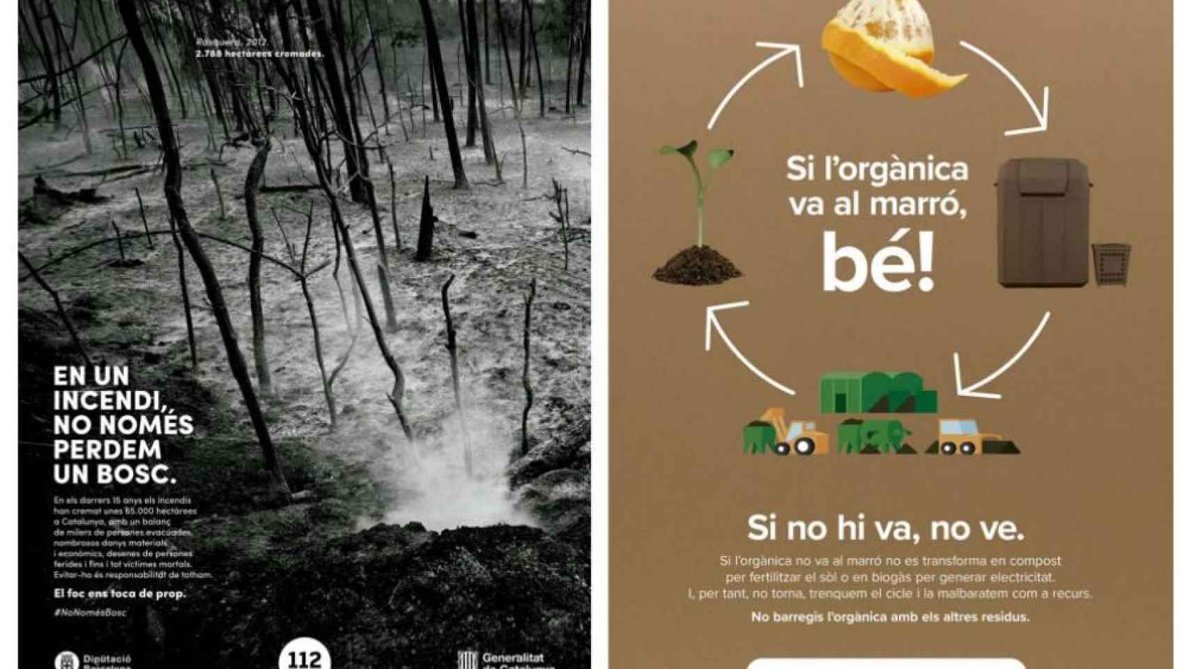 Dos campañas de publicidad institucional de la Generalitat / GENCAT