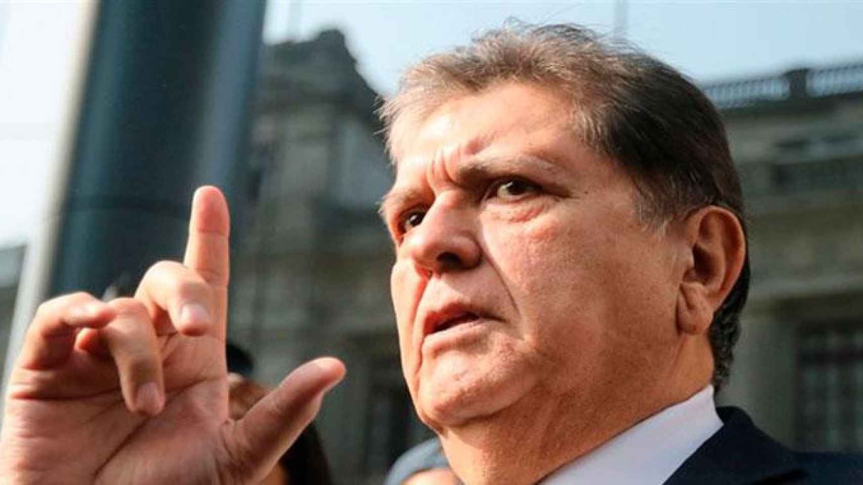 El expresidente peruano Alan García / EUROPAPRESS
