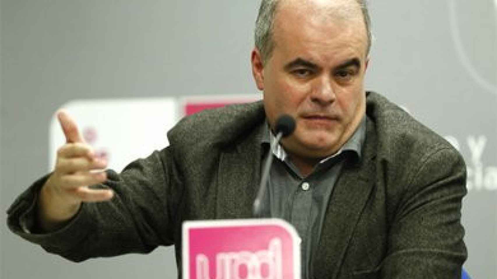 El portavoz adjunto de UPyD en el Congreso, Carlos Martínez Gorriarán, en una imagen de archivo.