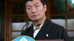 Sikyong Lobsang Sangay, exiliado del Tíbet y sucesor político del Dalái Lama