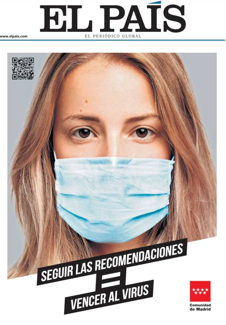 La portada de 'El País' del 30 de noviembre de 2020 / KIOKO.NET