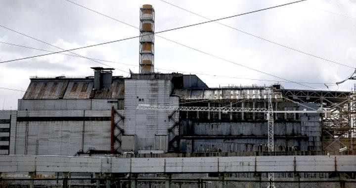 Imagen actual de la central nuclear de Chernóbil / EE
