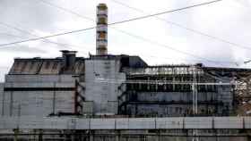 Imagen actual de la central nuclear de Chernóbil / EE