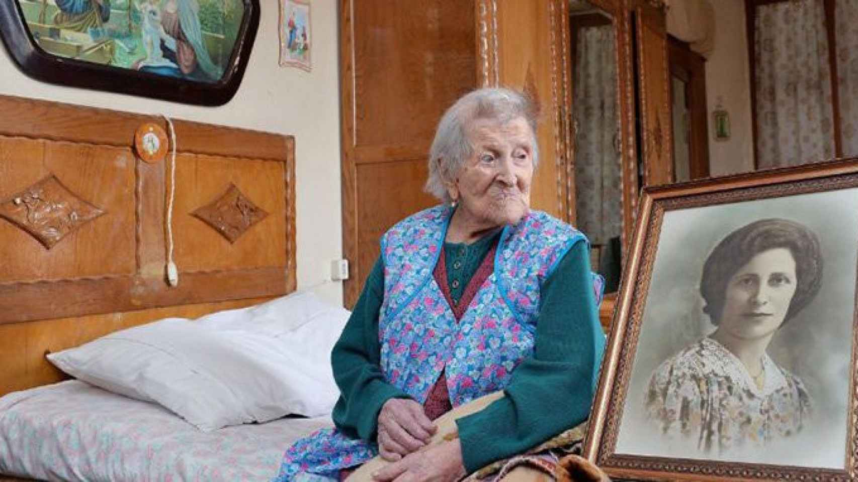 La italiana Emma Morano ha muerto a los 117 años en su casa de Verbania y era la mujer más anciana del mundo / EFE
