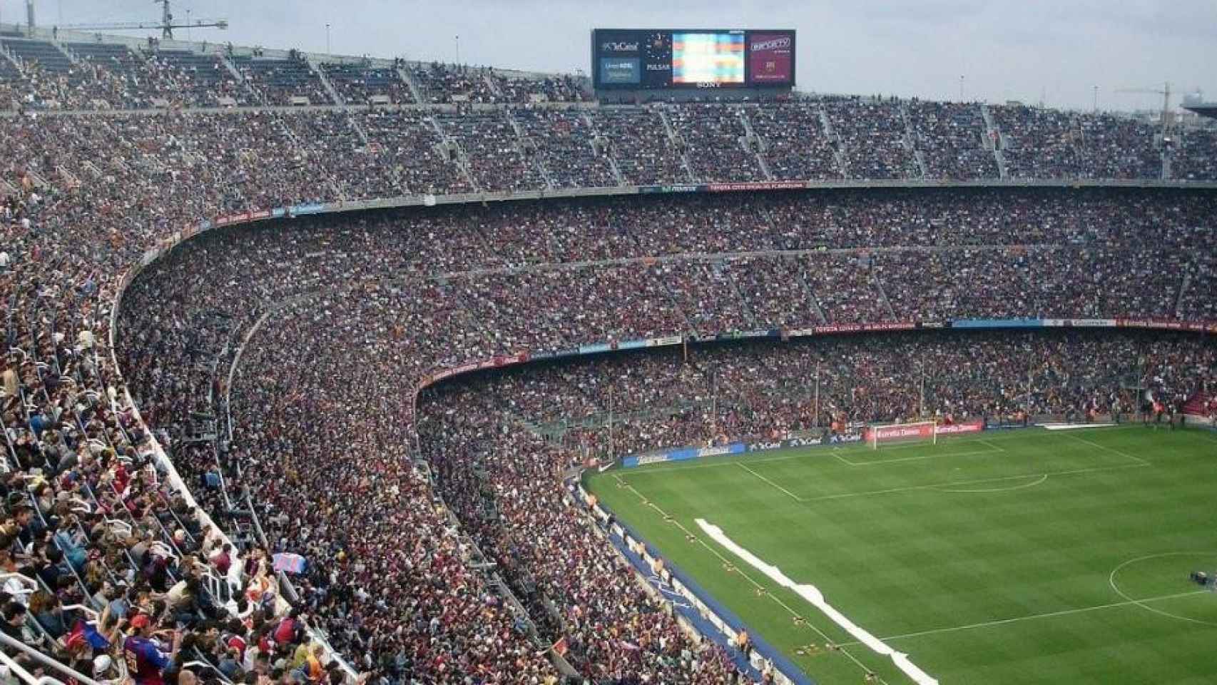Imagen del Camp Nou, el estadio del Barça / EP