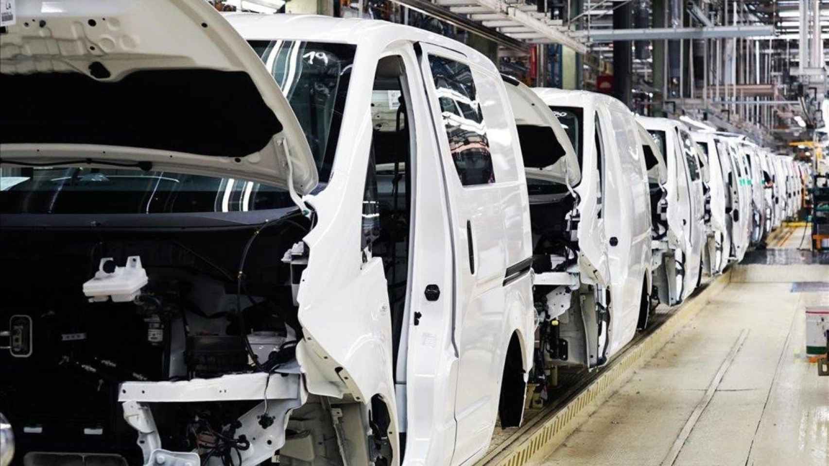 Linea de producción de una planta de Nissan / EP