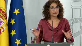 La Ministra de Hacienda y Portavoz del Gobierno, María Jesús Montero, anuncia el fondo autonómico / EFE