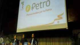 Una de las presentaciones oficiales de la nueva criptomoneda venezolana