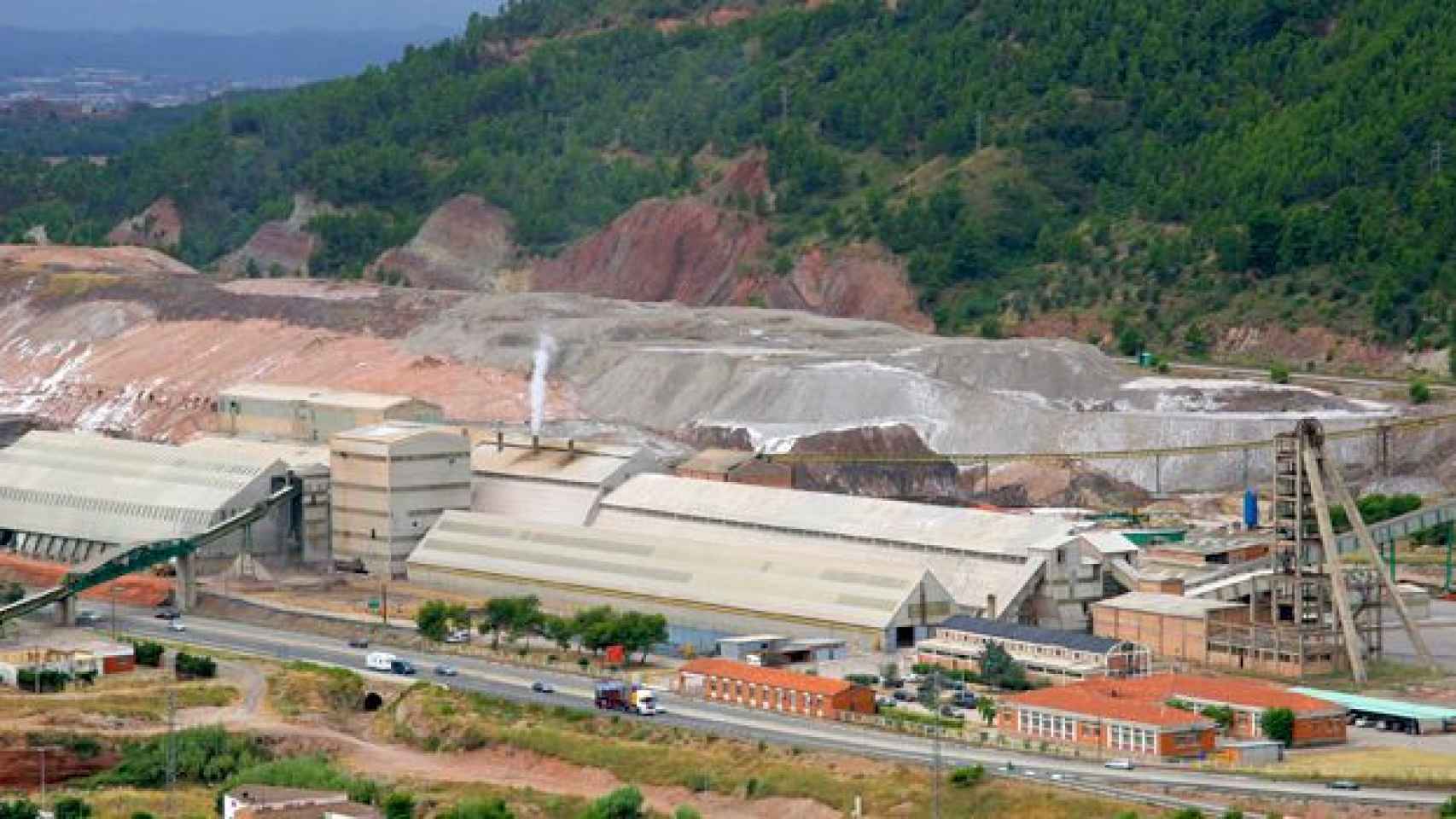 Imagen de archivo de la mina de Iberpotash en Sallent (Barcelona) / CG