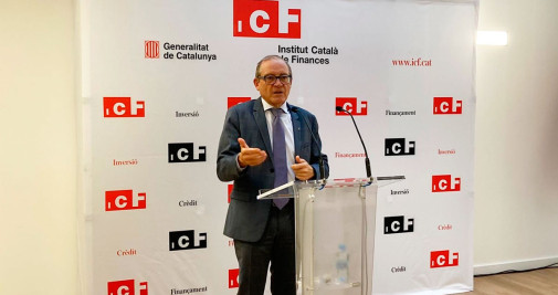 Jordi Òliva, consejero delegado del ICF, en su comparencia anual / EP