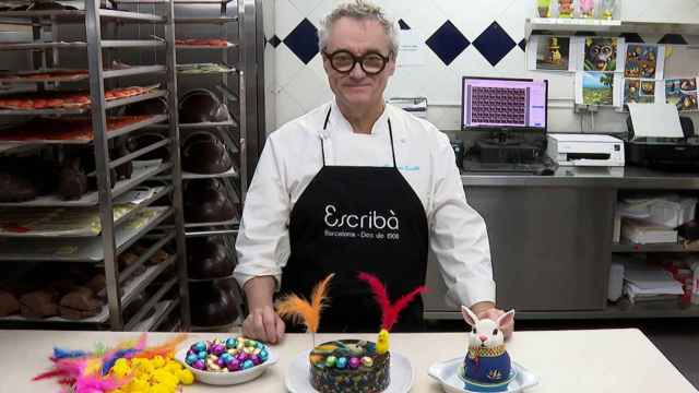 El pastelero barcelonés Christian Escribà, en su obrador / EUROPA PRESS