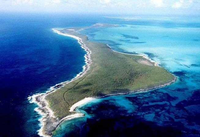 Isla privada Bonds Cay en Bahamas, dondeShakira tenía su residencia