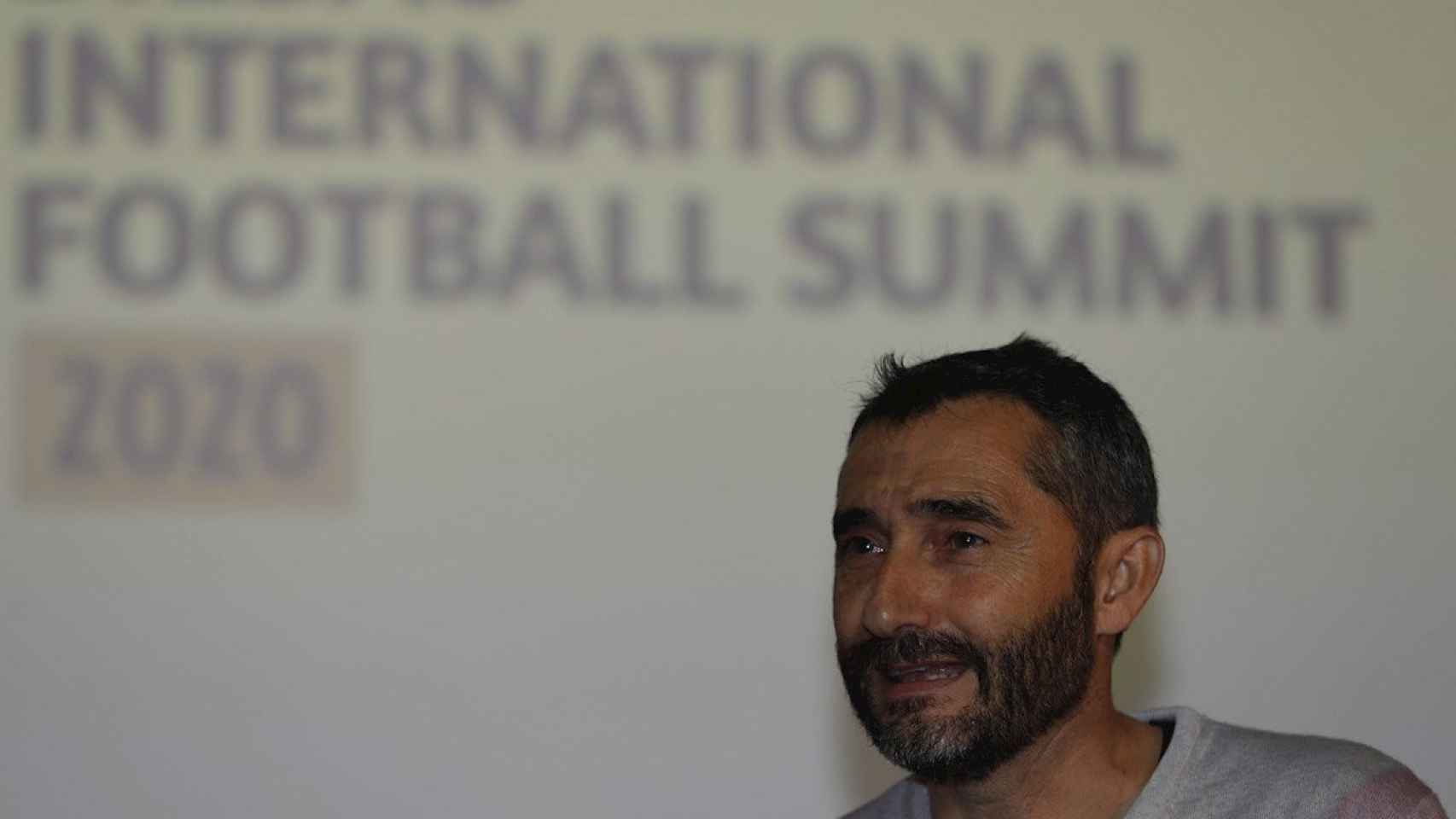 Ernesto Valverde en una conferencia / EFE