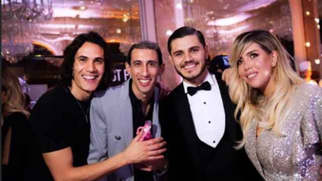 Di María, Cavani e Icardi, en su fiesta de cumpleaños | REDES