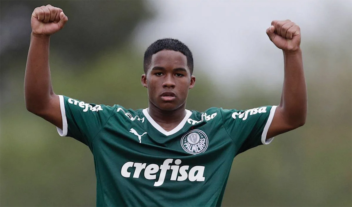 Endrick, la joven promesa del Palmeiras que enamora a media Europa / REDES