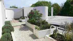 El 'roof garden' de Villa Savoye de Le Corbusier, uno de los jardines de referencia / ARCHIVO