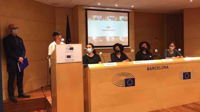 Presentación del proyecto del Parlamento europeo 'Veus europees' que une política y activismo
