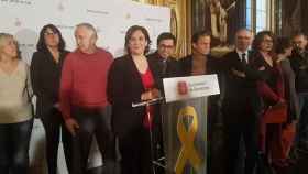 La alcaldesa de Barcelona, Ada Colau, se solidariza con los presos independentistas / EUROPAPRESS