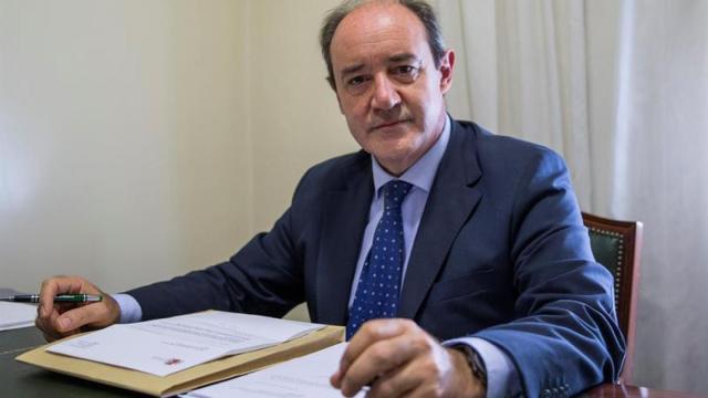 El portavoz de la Asociación Profesional de la Magistratura, Celso Rodríguez, habla sobre la reacción de Torra / EFE