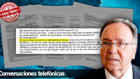 Informe policial sobre las interveciones telefónicas de Miquel Bernard, presidente de Manos limpias.
