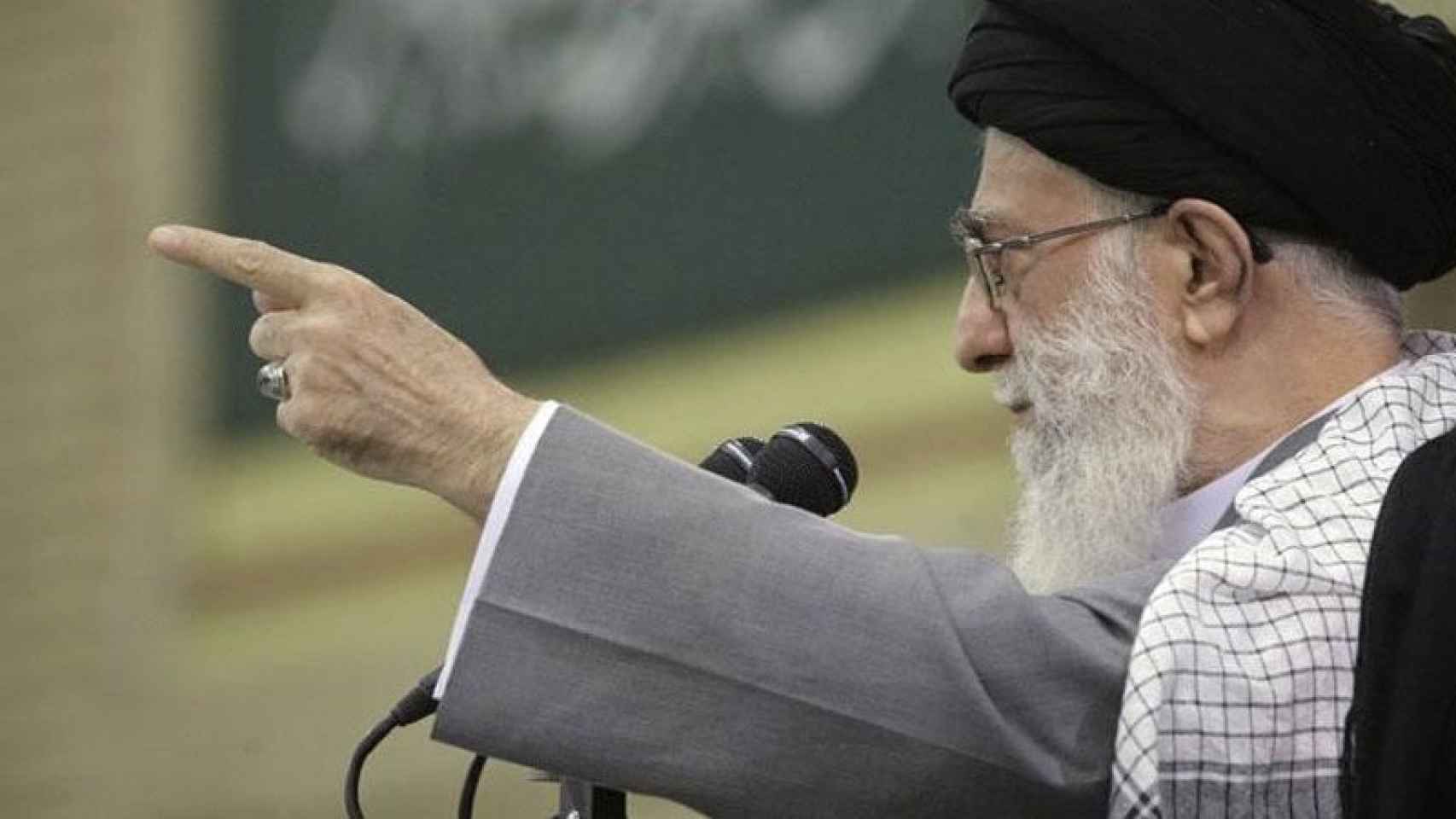 El ayatolá Seyyed Alí Jamenei, líder espiritual de Irán