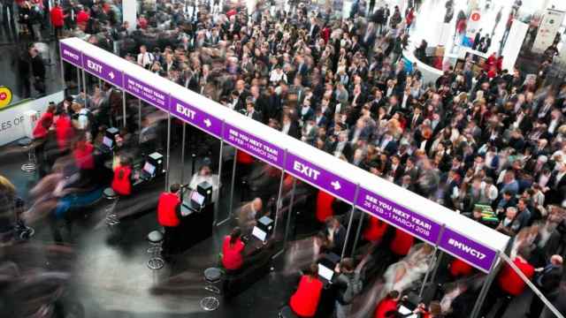 Imagen del acceso al Mobile World Congress (MWC) de Barcelona / CG