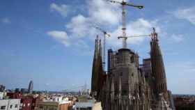 Una imagen de las obras de la Sagrada Família / EFE