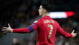 Cristiano Ronaldo en un partido del Manchester United / EP