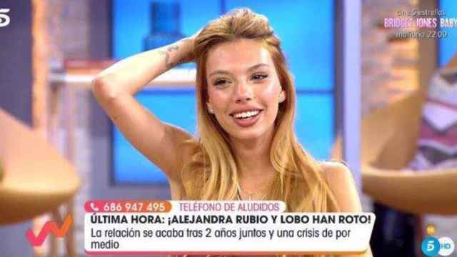 Alejandra Rubio en 'Viva la vida' / MEDIASET