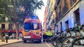 Muere un operario de la limpieza en Madrid EMERGENCIAS