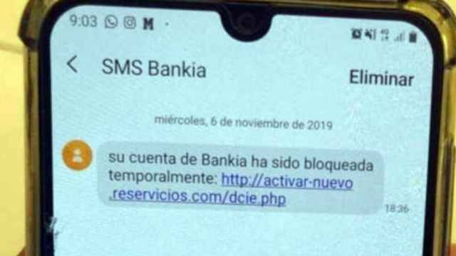 SMS Bankia