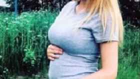 Una foto de la principal agresora, Aleksandra Dulesova, embarazada de su exnovio